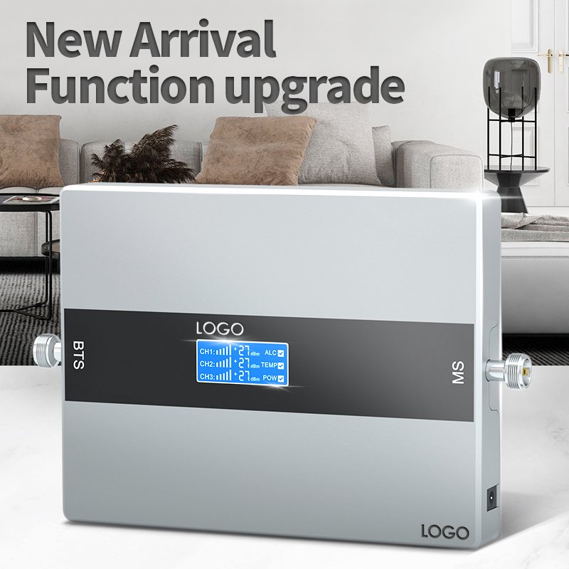 Goboost long range mobile internet booster tri band lte 900 1800 2100mhz gsm dcs 2g3g signal boosters repeater 4g outdoor